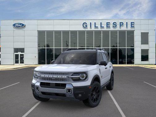SPACE WHITE METALLIC 2026 Ford Bronco Sport Badlands