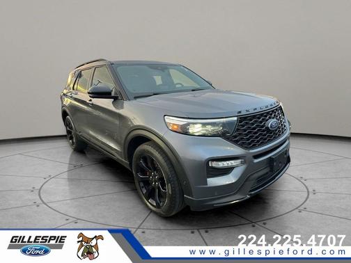 CARBONIZED GRAY METALLIC 2021 Ford Explorer ST