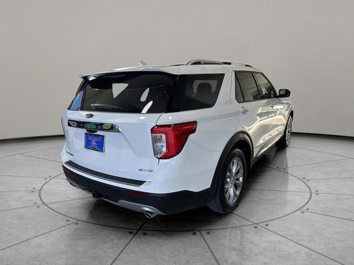 White Metallic 2024 Ford Explorer Limited