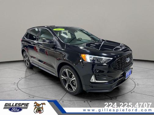 Agate Black Metallic 2023 Ford Edge ST