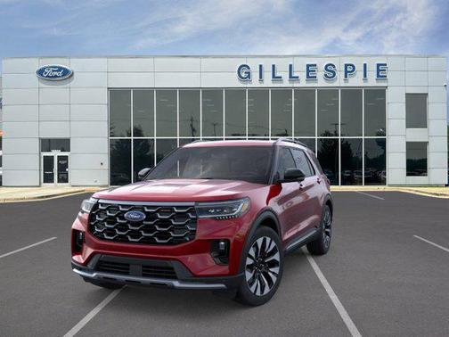RAPID RED MET TINTED CC 2026 Ford Explorer Platinum