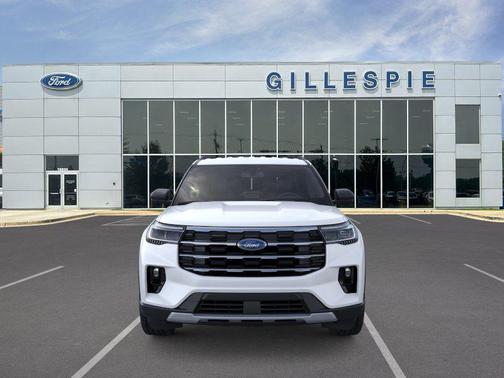Star White Metallic Tri-Coat 2026 Ford Explorer Active