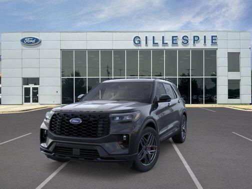 Agate Black Metallic 2026 Ford Explorer ST-Line