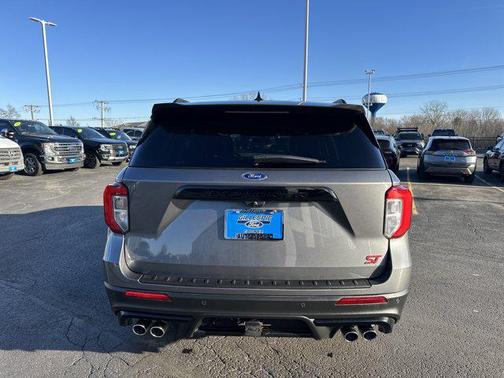 CARBONIZED GRAY METALLIC 2021 Ford Explorer ST