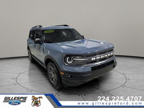 Azure Gray Metallic Tri-Coat 2024 Ford Bronco Sport Big Bend