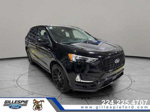 Agate Black Metallic 2024 Ford Edge ST Line