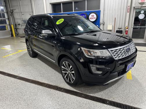 Shadow Black 2016 Ford Explorer Platinum