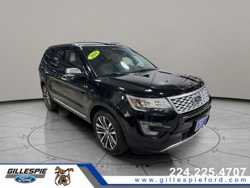 Shadow Black 2016 Ford Explorer Platinum