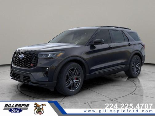 AGATE BLACK METALLIC 2026 Ford Explorer ST