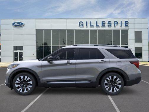 Carbonized Gray Metallic 2026 Ford Explorer Platinum