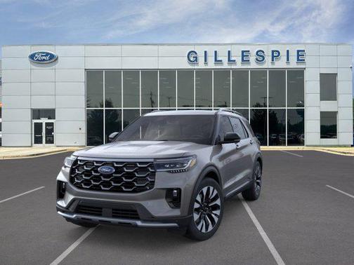 Carbonized Gray Metallic 2026 Ford Explorer Platinum