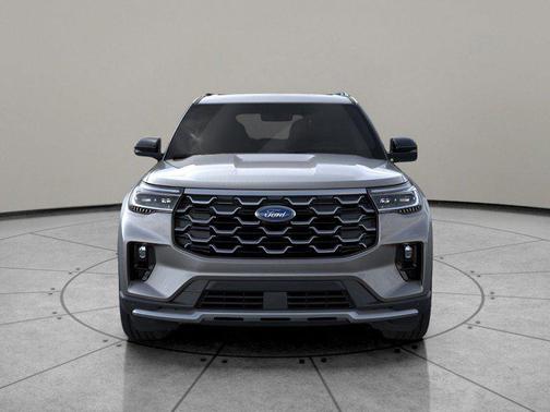 Carbonized Gray Metallic 2026 Ford Explorer Platinum