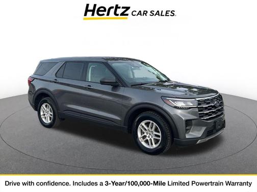Carbonized Gray Metallic 2026 Ford Explorer ACTI