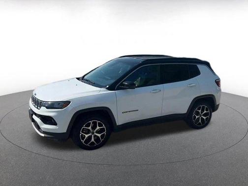 Bright White Clearcoat 2025 Jeep Compass Limited