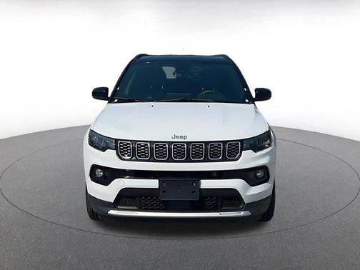 Bright White Clearcoat 2025 Jeep Compass Limited