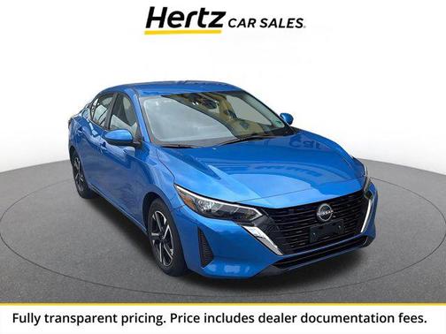 Electric Blue Metallic 2025 Nissan Sentra SV