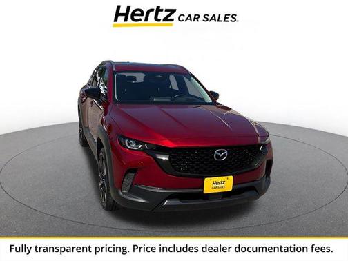Soul Red Crystal Metallic 2025 Mazda CX-50 Hybrid Premium Plus Package