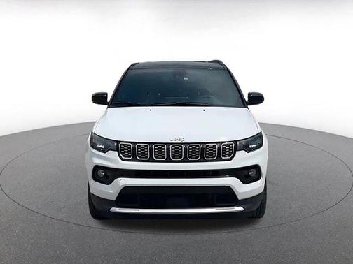 Bright White Clearcoat 2025 Jeep Compass Limited