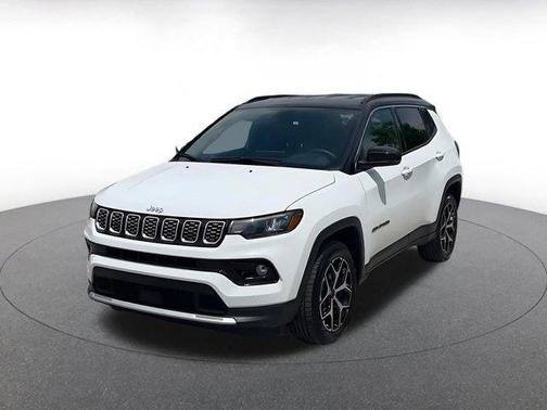 Bright White Clearcoat 2025 Jeep Compass Limited