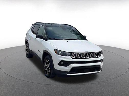 Bright White Clearcoat 2025 Jeep Compass Limited