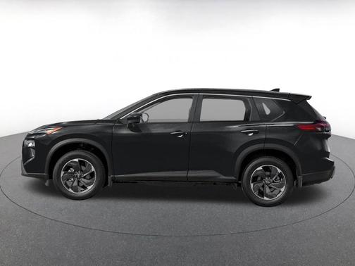 Super Black 2025 Nissan Rogue SV