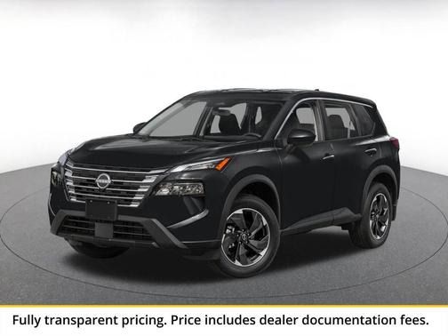 Super Black 2025 Nissan Rogue SV