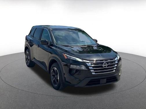 Super Black 2025 Nissan Rogue SV