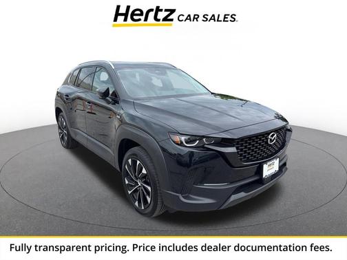 Jet Black Mica 2025 Mazda CX-50 Hybrid Premium Plus Package