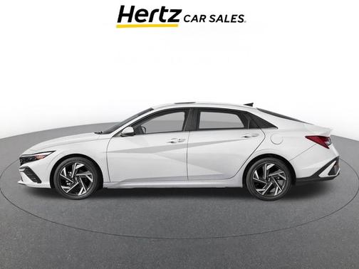 Serenity White 2025 Hyundai ELANTRA SEL