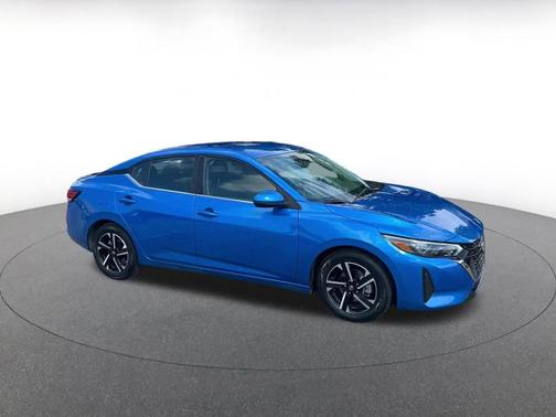 Electric Blue Metallic 2025 Nissan Sentra SV