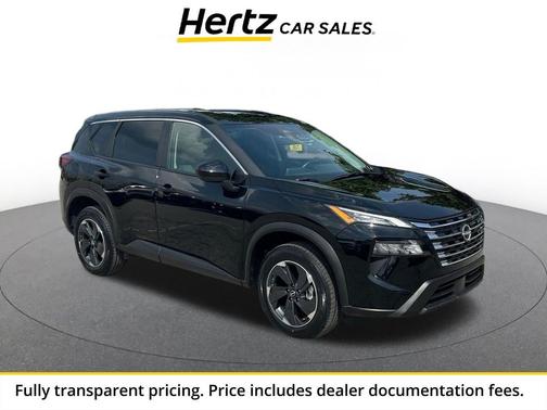 Super Black 2025 Nissan Rogue SV