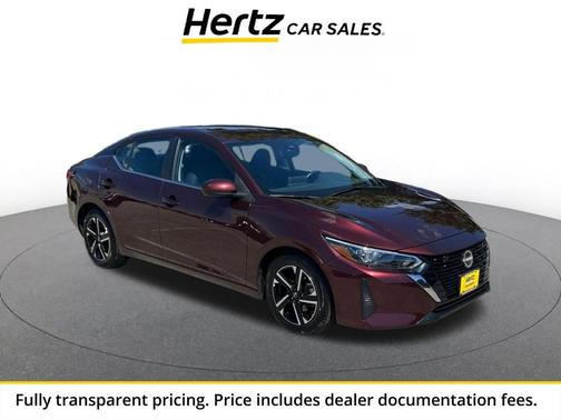 Rosewood Metallic 2025 Nissan Sentra SV