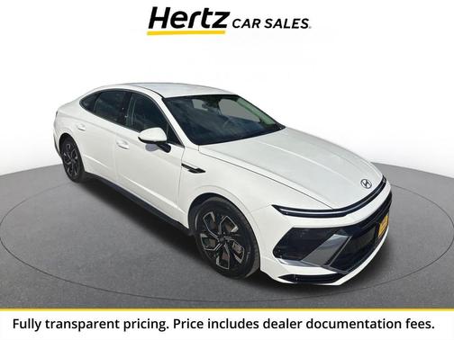 Serenity White 2025 Hyundai SONATA SEL