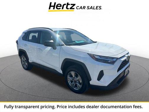 Ice Cap 2025 Toyota RAV4 Hybrid LE