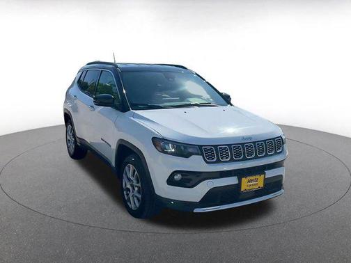 Bright White Clearcoat 2025 Jeep Compass Limited