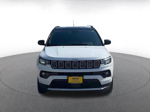 Bright White Clearcoat 2025 Jeep Compass Limited