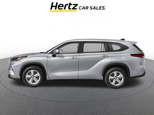 Silver 2025 Toyota Highlander LE