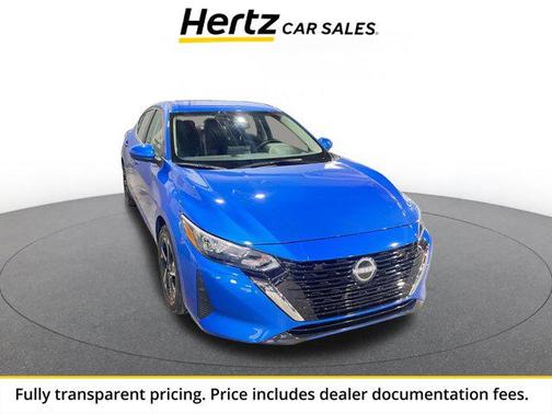 Electric Blue Metallic 2025 Nissan Sentra SV