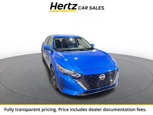 Electric Blue Metallic 2025 Nissan Sentra SV