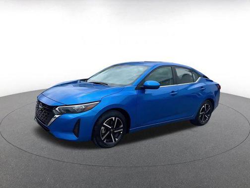 Electric Blue Metallic 2025 Nissan Sentra SV
