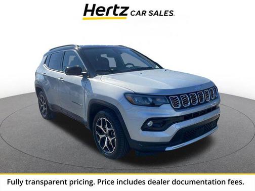 Silver Zynith Metallic Clearcoat 2025 Jeep Compass Limited