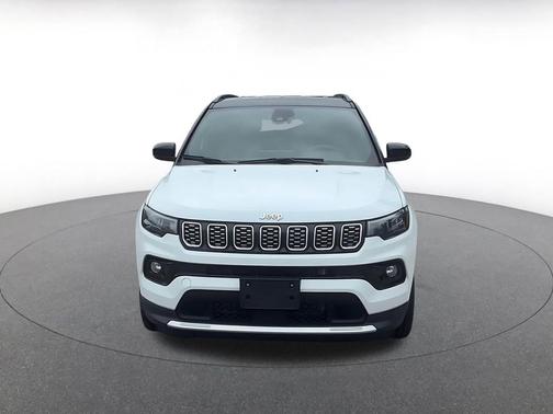 Bright White Clearcoat 2025 Jeep Compass Limited