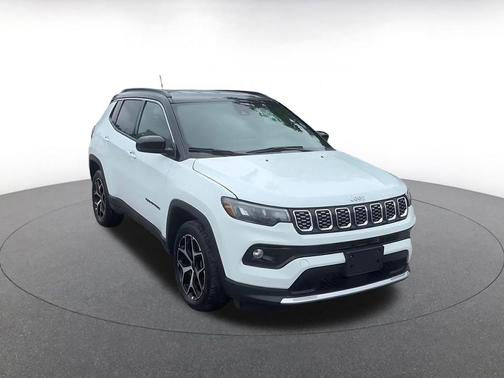 Bright White Clearcoat 2025 Jeep Compass Limited