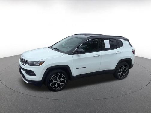 Bright White Clearcoat 2025 Jeep Compass Limited