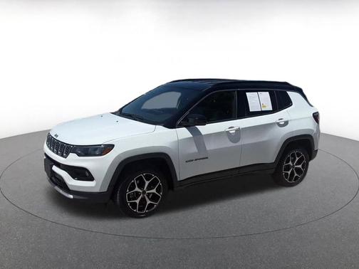 Bright White Clearcoat 2025 Jeep Compass Limited