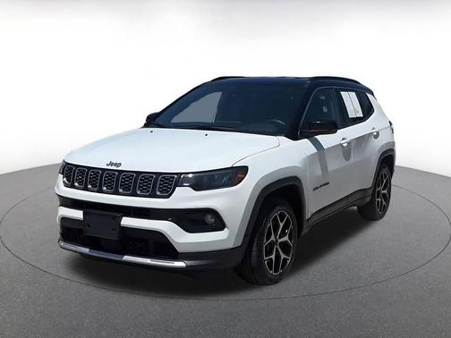 Bright White Clearcoat 2025 Jeep Compass Limited