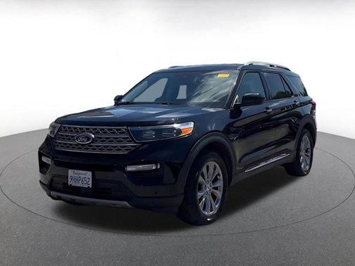 Agate Black Metallic 2024 Ford Explorer Limited