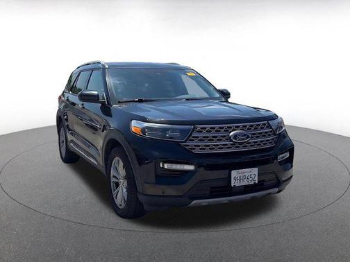 Agate Black Metallic 2024 Ford Explorer Limited