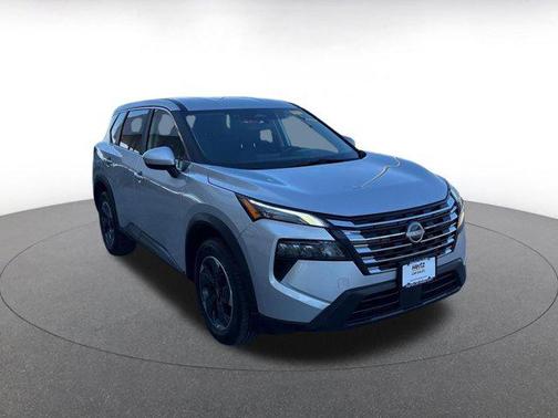 Brilliant Silver Metallic 2025 Nissan Rogue SV