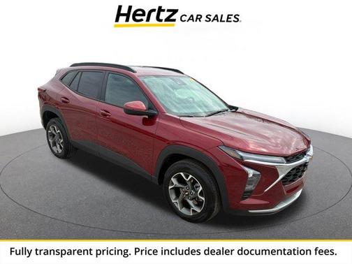 Crimson Metallic 2025 Chevrolet Trax LT